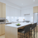 Grafia Condos Kitchen Light