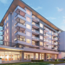 Hartley Condos and Townhomes Courtyard Rendering