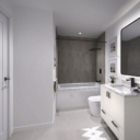 Guilden Condos Bathroom Rendering Dark