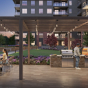 Guilden Condos BBQ Rendering Amenity