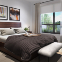 Guilden Condos Bedroom Rendering