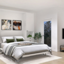 Guilden Condos Master Bedroom Rendering
